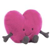 Jellycat Gosedjur - 11 x 13 cm - Amuseable Rosa Heart