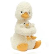 Jellycat Gosedjur - 24x10 cm - Huddles Duck