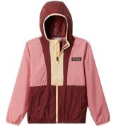 Columbia Jacka - BakskÃ¥l med huva Windbreaker - Rosa Agave