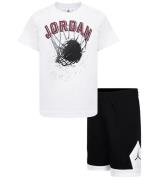 Jordan T-shirt/Shorts - BÃ¥ge - Vit/Svart