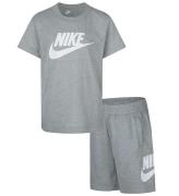 Nike Shortsset - Shorts/T-shirt - Dark Grey Heather
