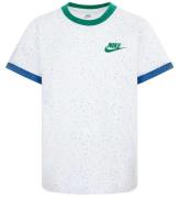 Nike T-shirt - Vit m. FlÃ¤ckar