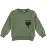 DYR Sweatshirt - DjurskÃ¶tare - Sage Elefant