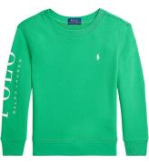 Polo Ralph Lauren Sweatshirt - Tiller Green m. Vit