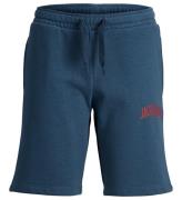 Jack & Jones Sweatshorts - JpstJosh - FÃ¤nrik Blue