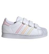 adidas Originals Skor - Superstar CF C - Vit/Rosa/Gul