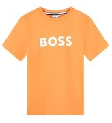 BOSS T-shirt - Tangerine Lave m. Vit