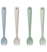 Liewood Gafflar - 4-pack - Silikon - Scott - Dusty Mint Multi Mi