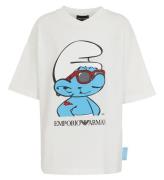 Emporio Armani T-shirt - Vit m. Smurf