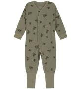 Hust and Claire Onesie - Ull/Bambu - Manu-HC - Khaki