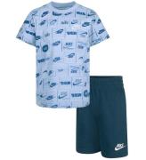 Nike Shortsset - T-shirt/Shorts - Domstol Blue