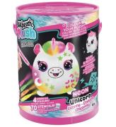 Airbrush Plush Gosedjur - Squish Pals Paint Can - Neon - Blandat