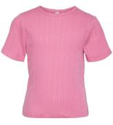 Vero Moda Girl T-shirt - VmJulieta - Rosa Cosmos m. HÃ¥lmÃ¶nster