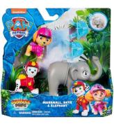 Paw Patrol Leksaksset - 10 cm - Marshall, Skye & Elephant