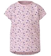 Name It T-shirt - NmfVigga - Parfait Pink/Small Blommor