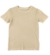 GANT T-shirt - Solblekt - Dry Sand