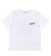 GANT T-shirt - Surf Academy - Vit