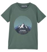 Color Kids T-shirt - Baslager - Dark Forest