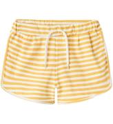 Name It Shorts - NkfJinnia - Pale Marigold m. Ränder