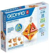 Geomag Magnetset - Classic Panels Ã?tervunnet - 35 Delar