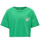 Kids Only T-shirt - KogNora - Deep Mint/Sea