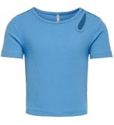 Kids Only T-shirt - Noos - Rib - KogNessa - Azure Blue
