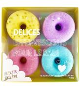 Inuwet Badbomber m. Doft - 4-pack - Donuts