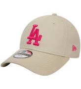 New Era Keps - 9Forty - Dodgers - Light Beige