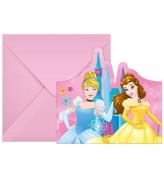 Decorata Party Inbjudningar - 6-pack - Princess Lev din berättel