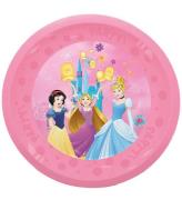 Decorata Party Plastplattor - 4-pack - 21 cm - Princess Lev