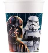 Decorata Party Kartongmugg - 8-pack - 200 ml - Star Wars Galaxy