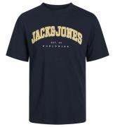 Jack & Jones T-shirt - JjeCaleb - MarinblÃ¥ Blazer