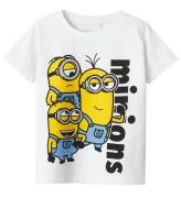 Name It T-shirt - NmmJul Minions - Bright White