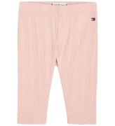 Tommy Hilfiger Leggings - Flower Pointelle - Soft Rose