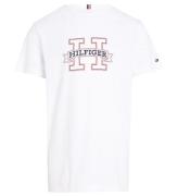 Tommy Hilfiger T-shirt - Tryck Regular - Vit