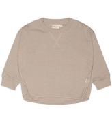 Petit Piao Sweatshirt - VÃ¥ffla - Helt enkelt Taupe