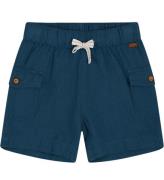 Hust and Claire Shorts - Bomull/Lin - Hakon - Blue MÃ¥ne