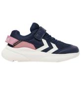 Hummel Skor - Reach 250 - Recycled Tex Jr - Black Iris/Rosa