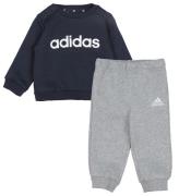 adidas Performance Sweatset - I Lin FL Jogging - BlÃ¥/GrÃ¥