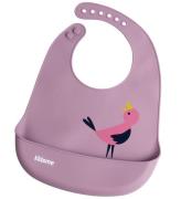 KidsMe Haklapp - Easy Clean Bib - Plum