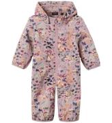 Name It Softshelloverall m. Fleece - NbfAlfa08 - Mauve Shadows/w