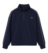 LMTD Sweatshirt - NlnNya - MarinblÃ¥ Blazer