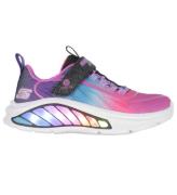 Skechers Skor m. Ljus - Rainbow Cruisers - Black/Multi