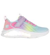 Skechers Skor m. Ljus - Rainbow Kryssare - Lavender/Multi