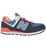 New Balance Skor - 574 - Phantom/Blast Red