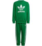 adidas Originals Sweatset - Trefoil Crew SE - GrÃ¶n