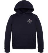 Tommy Hilfiger Hoodie - TH Logo Puff - Desert Sky