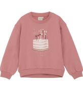 Minymo Sweatshirt - Dusty Rose m. TÃ¥rta