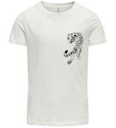 Kids Only T-shirt - KogAnna - Cloud Dansare m. Tigers