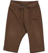 MarMar Byxor - Chino Twill - Pollen - Deep Choco